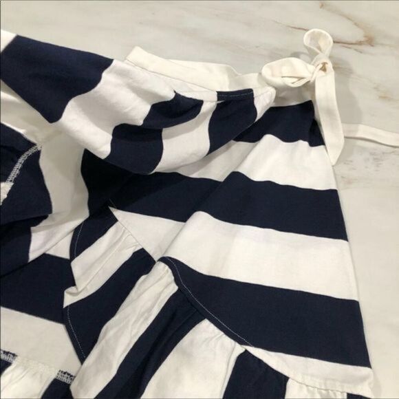 NWT J. Crew Striped ruffle trim skirt - Picture 5 of 8